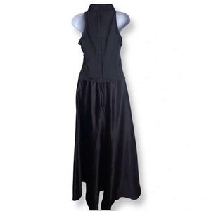 Tadashi Shoji Black Sleeveless Evening Gown